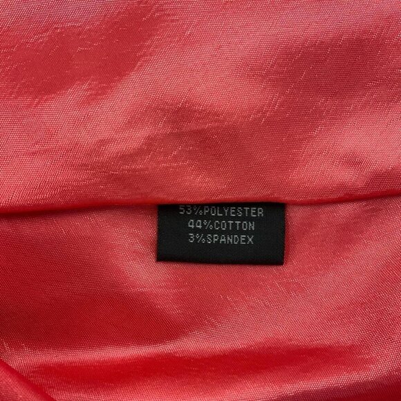 Candice Gwinn Trashy Diva Coral Satin  Party Dress, Size 4 - Picture 8 of 9